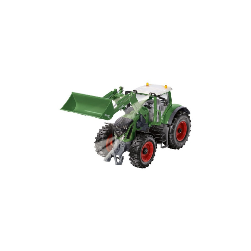 SIKU CONTROL32 Fendt 933 Vario mit Frontlader und Bluetooth App-Steuerung, RC(grün, 1:32)