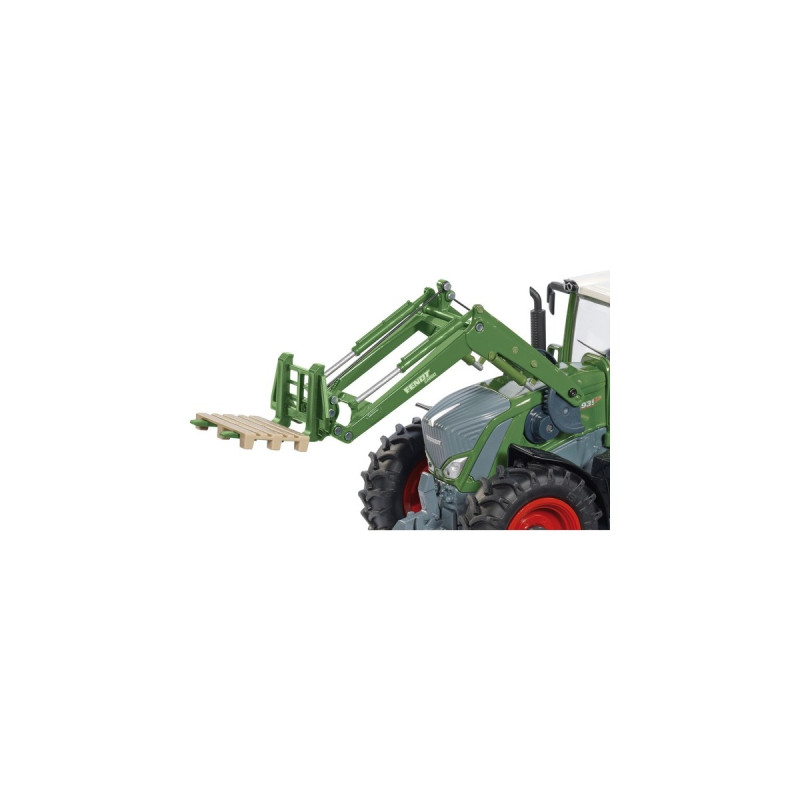 SIKU CONTROL32 Fendt 933 Vario mit Frontlader und Bluetooth App-Steuerung, RC(grün, 1:32)