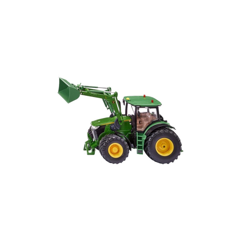 SIKU CONTROL32 John Deere 7310R mit Frontlader und Bluetooth App-Steuerung, RC(grün, 1:32)