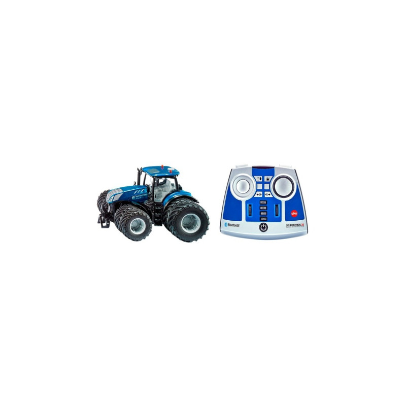 SIKU CONTROL New Holland T7.315 mit Doppelreifen, RC(inkl. Fernsteuerung)