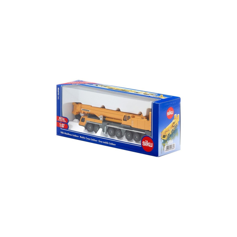 SIKU SUPER Mobilkran Liebherr, Modellfahrzeug(orange)