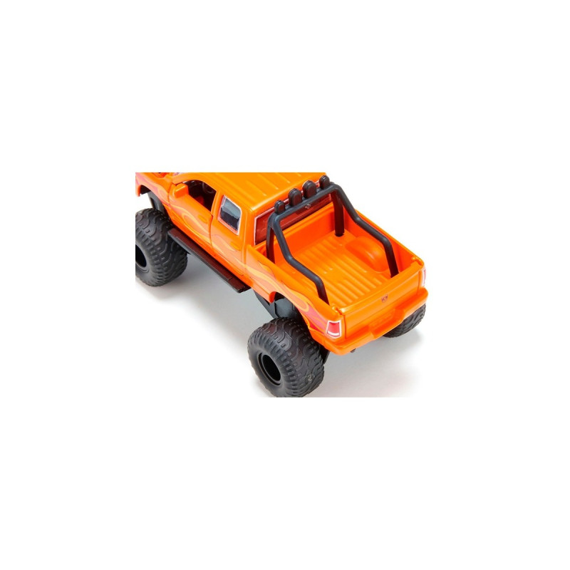 SIKU SUPER RAM 1500 mit Ballonreifen, Modellfahrzeug(orange)
