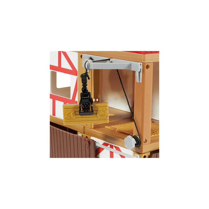 SIKU WORLD Bauernhof, Spielgebäude(Inkl. Fahrzeug)