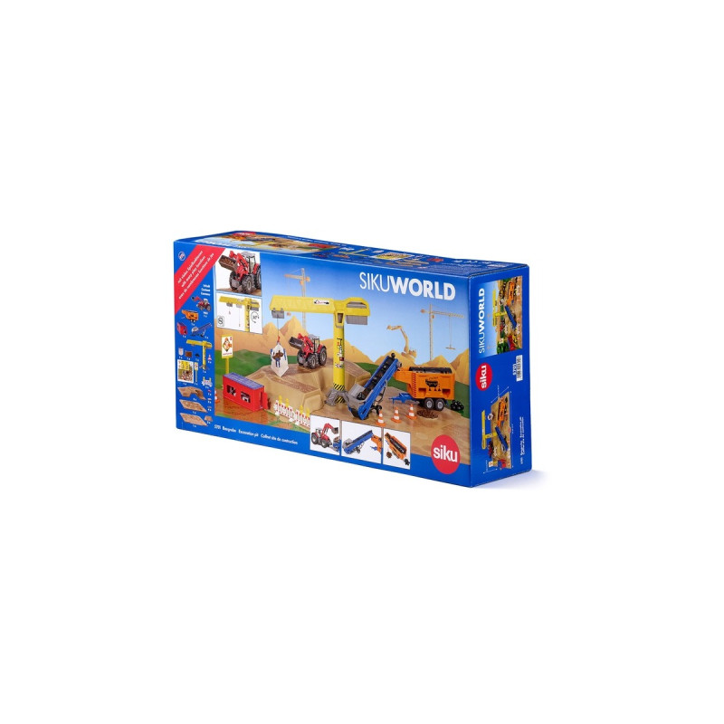 SIKU WORLD Baugrube, Kulisse