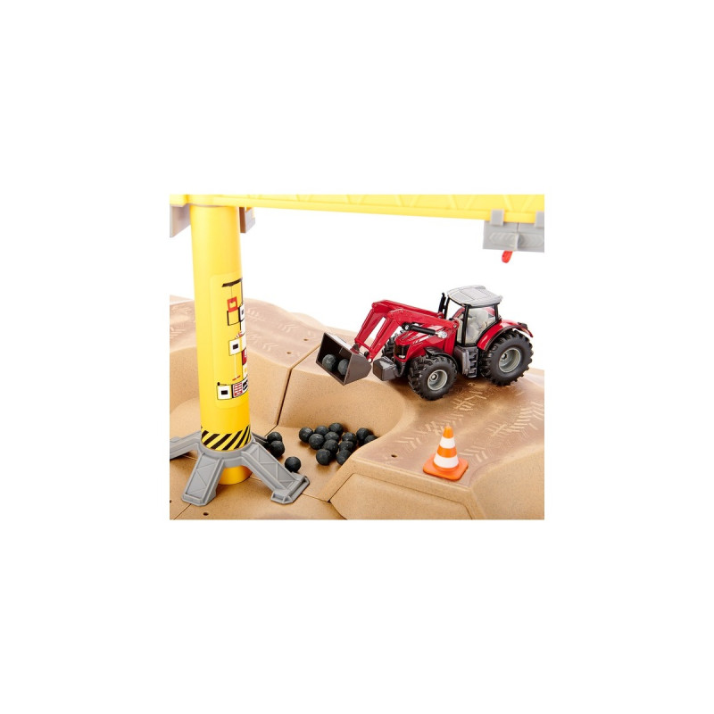 SIKU WORLD Baugrube, Kulisse