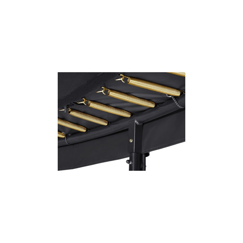 Salta First Class Trampolin, Fitnessgerät(schwarz, rund, 366 cm)