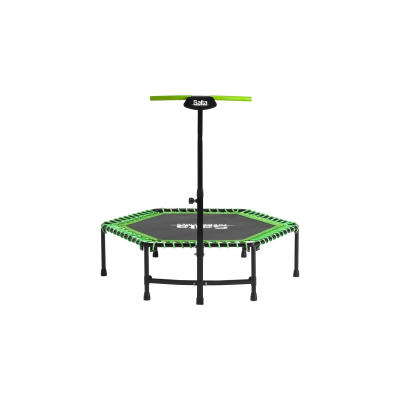 Salta Fitness Trampolin, Fitnessgerät(schwarz/grün, sechseckig, 140 cm)