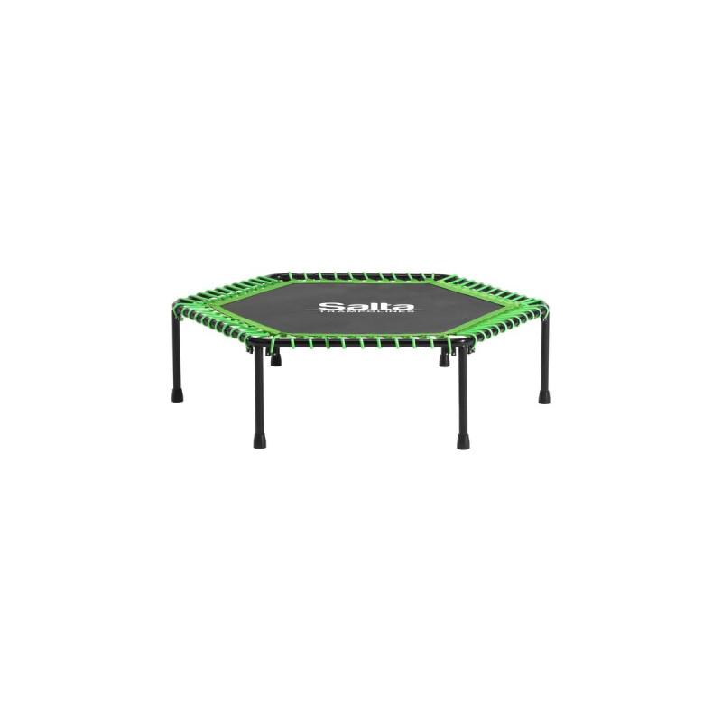 Salta Fitness Trampolin, Fitnessgerät(schwarz/grün, sechseckig, 140 cm)