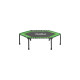 Salta Fitness Trampolin, Fitnessgerät(schwarz/grün, sechseckig, 140 cm)