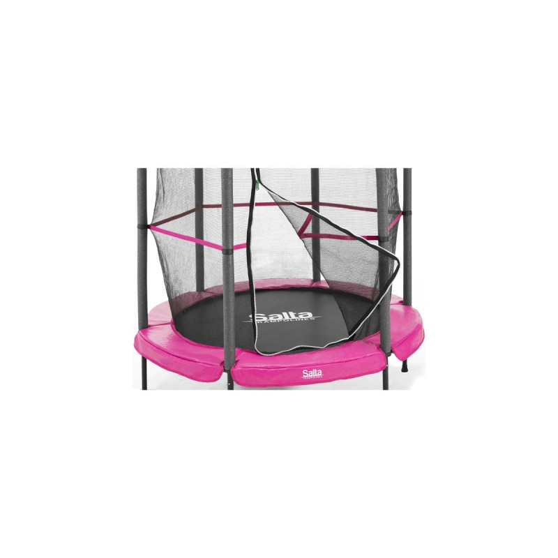 Salta Junior Trampolin, Fitnessgerät(pink/schwarz, rund, 140 cm)