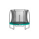 Salta Trampolin Comfort Edition, Fitnessgerät(grün/schwarz, rund, 305 cm)