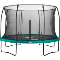 Salta Trampolin Comfort Edition, Fitnessgerät(grün/schwarz, rund, 427 cm)