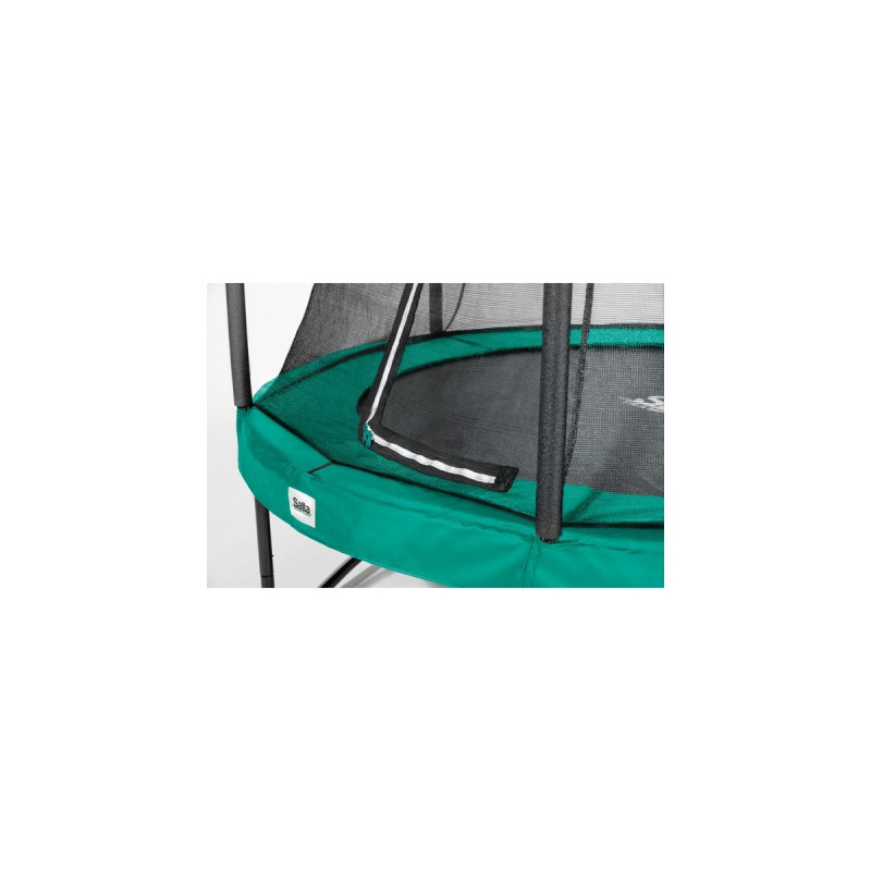 Salta Trampolin Comfort Edition, Fitnessgerät(grün/schwarz, rund, 427 cm)