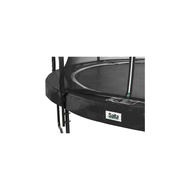 Salta Trampolin Premium Black Edition, Fitnessgerät(schwarz, rund, 305 cm)