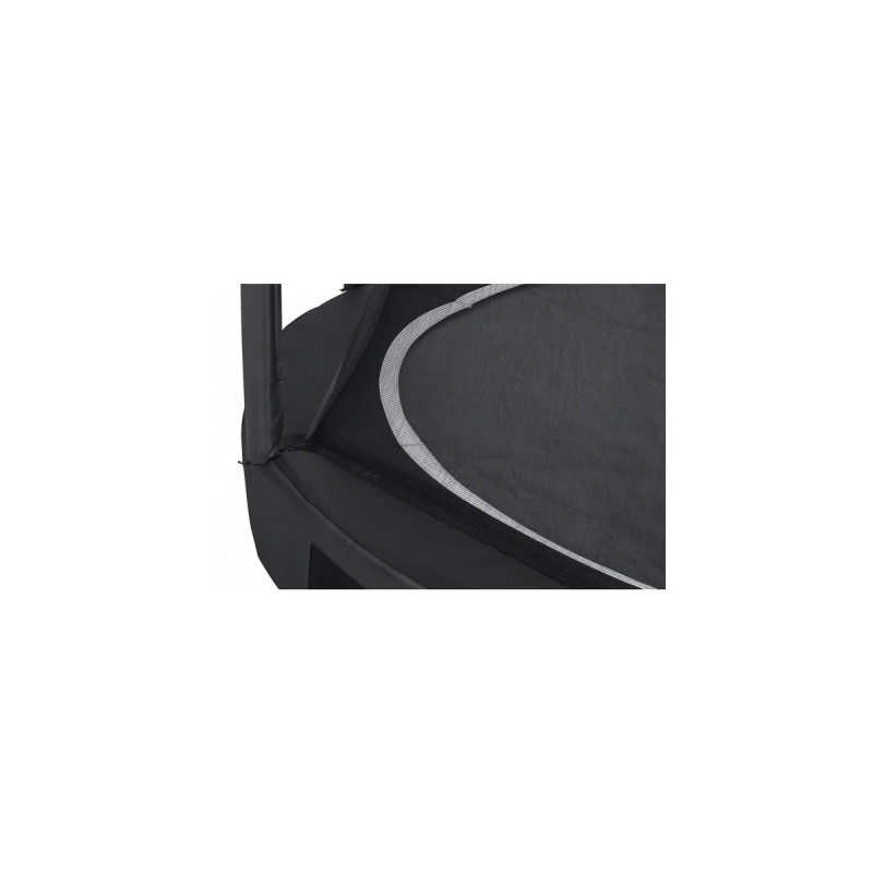 Salta Trampolin Premium Ground, Fitnessgerät(schwarz, rund, 427 cm, inkl. Sicherheitsnetz)