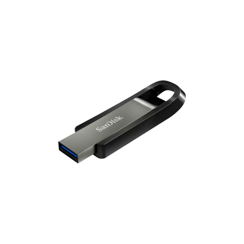 SanDisk Extreme Go 128 GB, USB-Stick(silber/schwarz, USB-A 3.2 Gen 1)