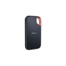 SanDisk Extreme Portable SSD V2 2 TB, Externe SSD(schwarz/orange, USB-C 3.2 Gen 2 (10 Gbit/s))