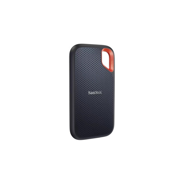 SanDisk Extreme Portable SSD V2 4 TB, Externe SSD(schwarz/orange, USB-C 3.2 Gen 2 (10 Gbit/s))