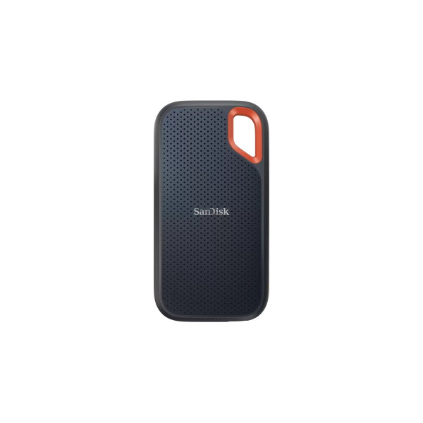 SanDisk Extreme Portable SSD V2 4 TB, Externe SSD(schwarz/orange, USB-C 3.2 Gen 2 (10 Gbit/s))