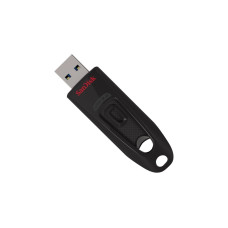 SanDisk Ultra 128 GB, USB-Stick(schwarz/rot, USB-A 3.2 Gen 1)