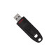 SanDisk Ultra 128 GB, USB-Stick(schwarz/rot, USB-A 3.2 Gen 1)
