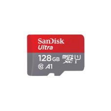 SanDisk Ultra 128 GB microSDXC, Speicherkarte(UHS-I U1, Class 10, A1)