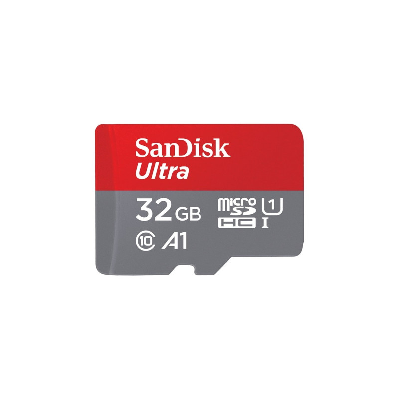 SanDisk Ultra 32 GB microSDHC, Speicherkarte(UHS-I U1, Class 10, A1)
