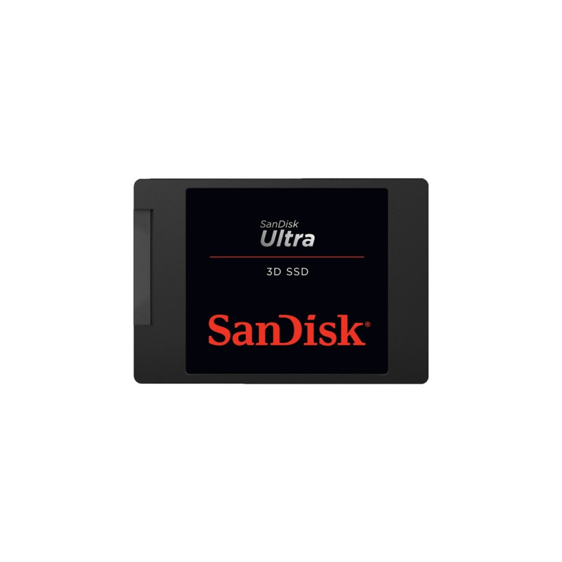 SanDisk Ultra 3D 2 TB, SSD(schwarz, SATA 6 Gb/s, 2,5