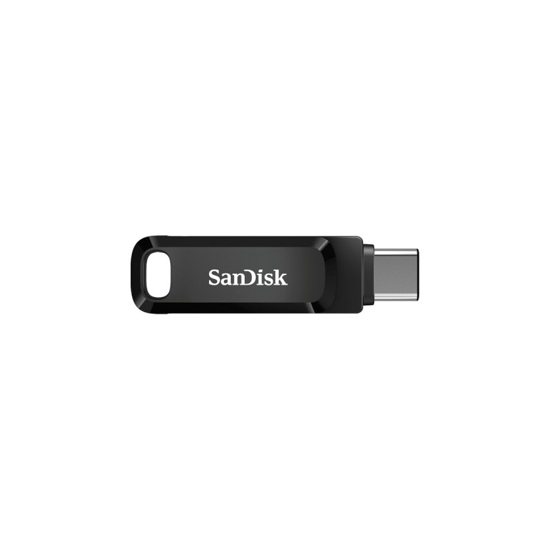 SanDisk Ultra Dual Drive Go 64 GB, USB-Stick(schwarz, USB-A 3.2 Gen 1, USB-C 3.2 Gen 1)