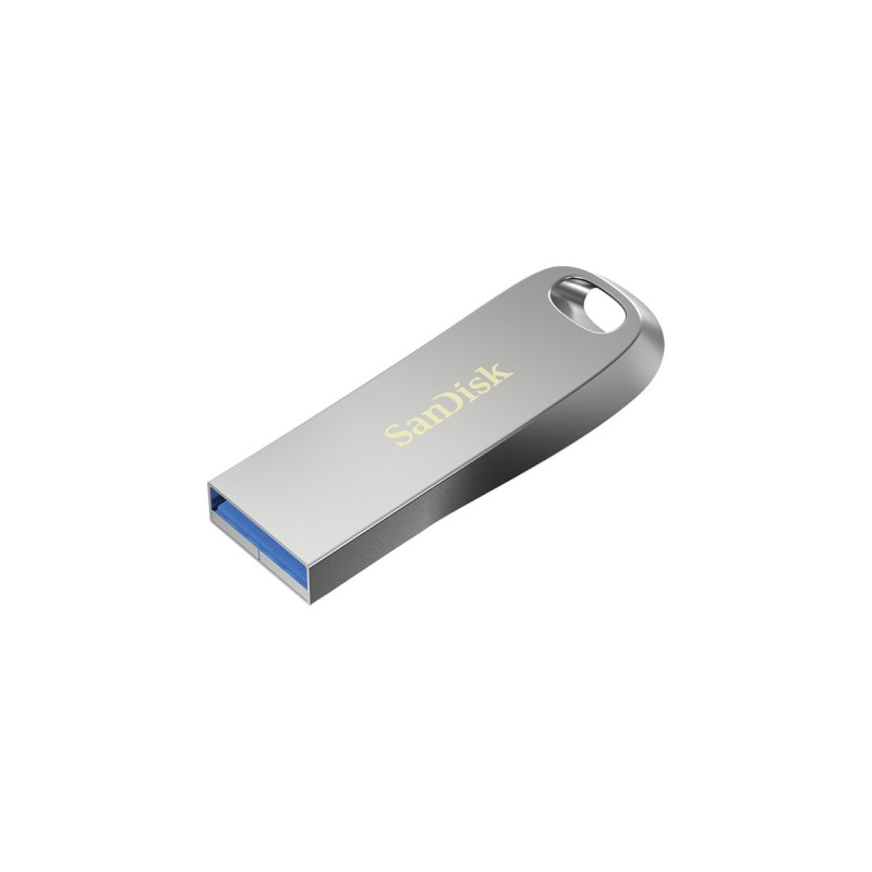 SanDisk Ultra Luxe 128 GB, USB-Stick(silber, USB-A 3.2 Gen 1)