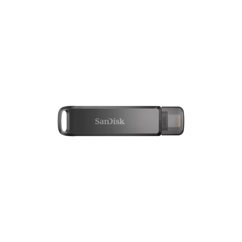 SanDisk iXpand Luxe 64 GB, USB-Stick(schwarz, USB-C 3.2 Gen 1, Apple Lightning Connector)