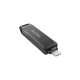 SanDisk iXpand Luxe 64 GB, USB-Stick(schwarz, USB-C 3.2 Gen 1, Apple Lightning Connector)