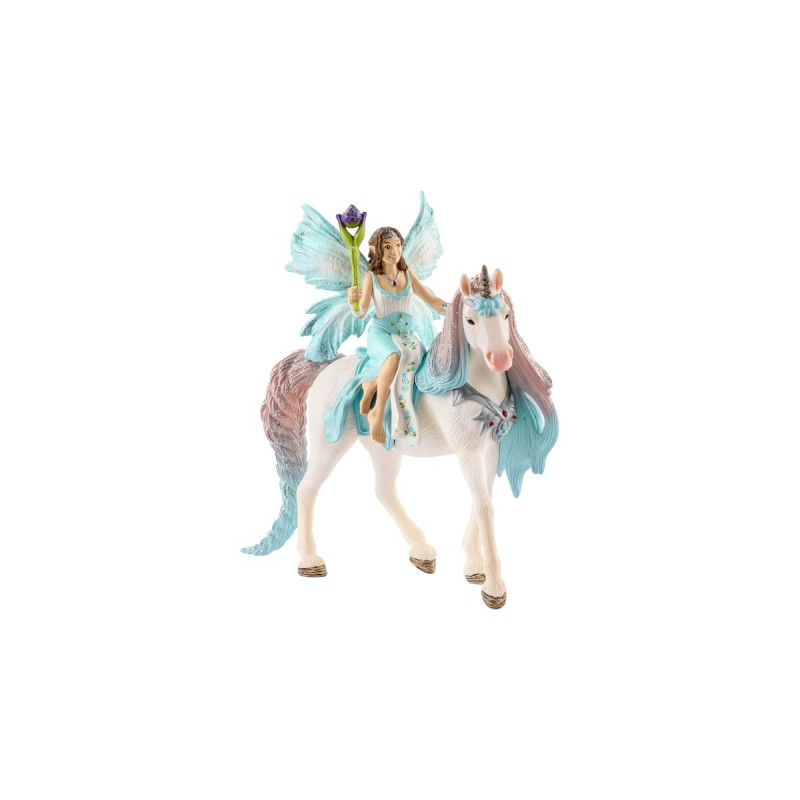 Schleich Bayala Eyela mit Prinzessinnen-Einhorn, Spielfigur