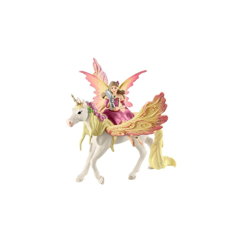 Schleich Bayala Feya mit Pegasus-Einhorn, Spielfigur