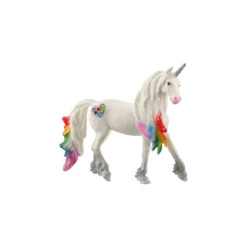 Schleich Bayala Regenbogeneinhorn Hengst, Spielfigur