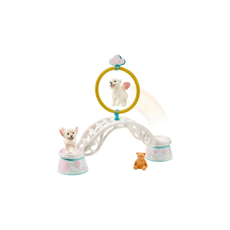 Schleich Bayala Training für geflügelte Babylöwen, Spielfigur