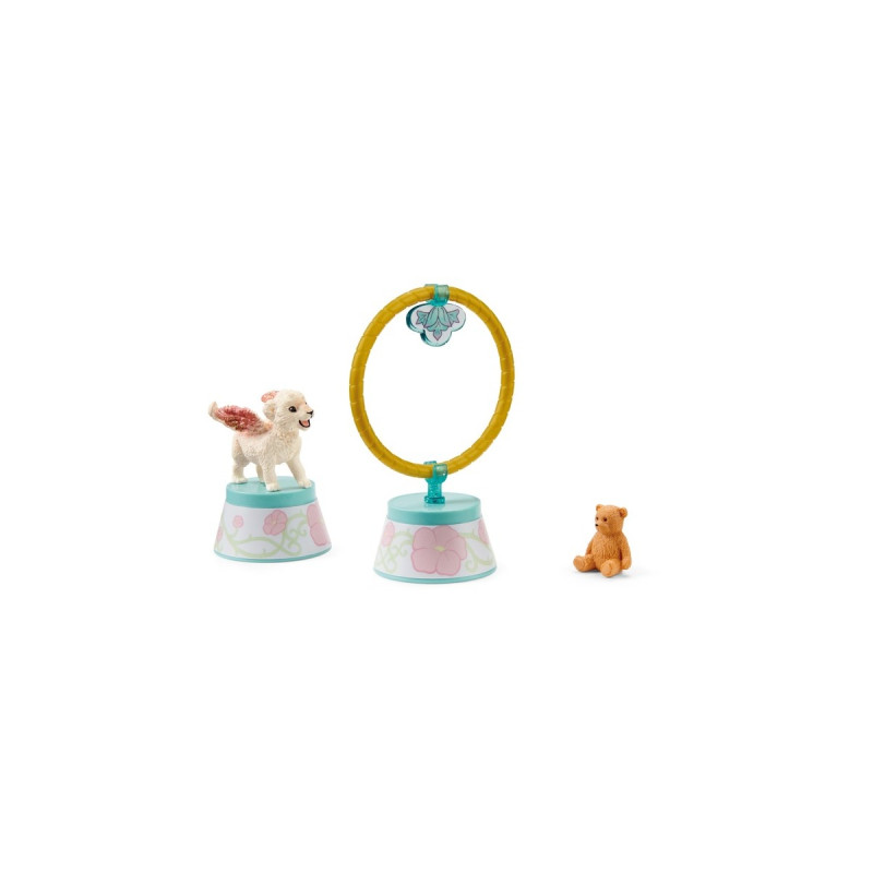 Schleich Bayala Training für geflügelte Babylöwen, Spielfigur