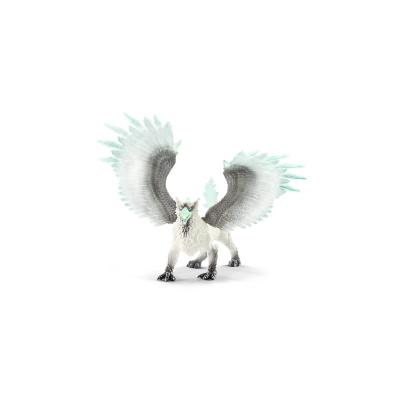 Schleich Eldrador Eis Greif, Spielfigur(weiß/hellblau)