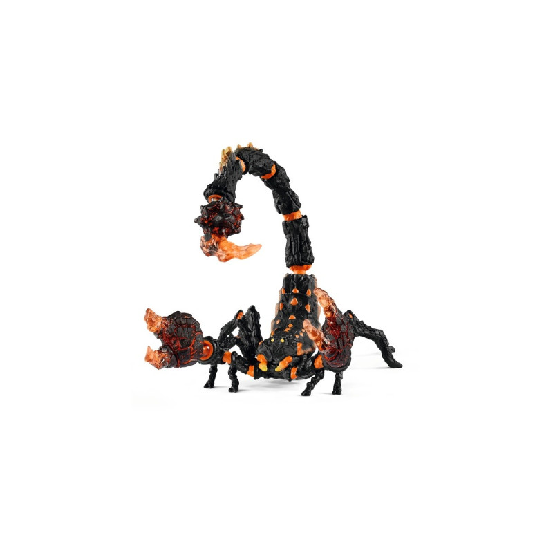 Schleich Eldrador Lavaskorpion, Spielfigur(schwarz/orange)