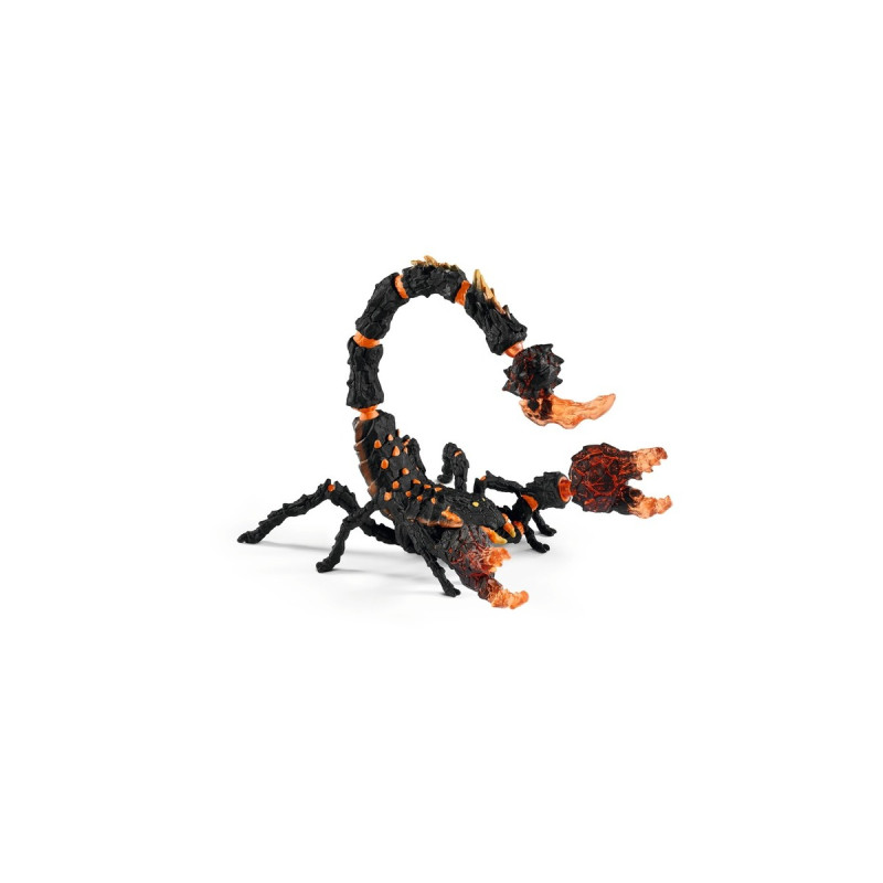 Schleich Eldrador Lavaskorpion, Spielfigur(schwarz/orange)