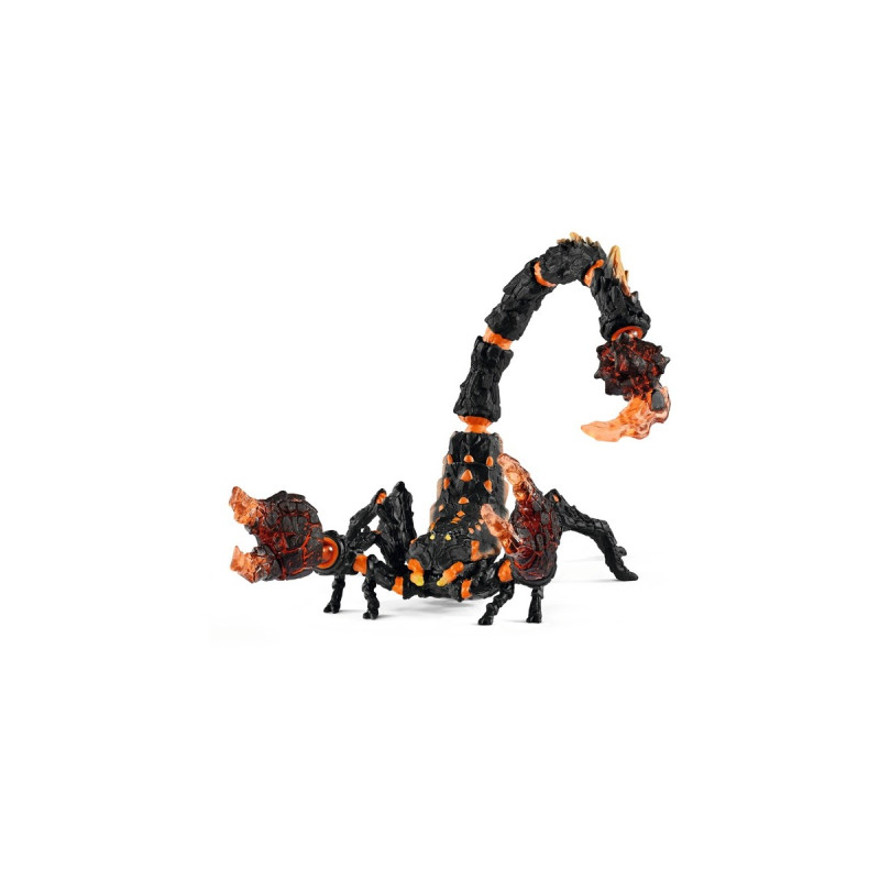 Schleich Eldrador Lavaskorpion, Spielfigur(schwarz/orange)