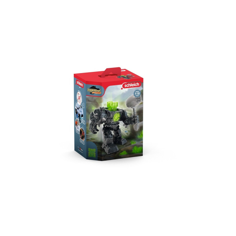 Schleich Eldrador Mini Creatures Schatten-Stein-Roboter, Spielfigur