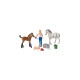 Schleich Farm World Arztbesuch bei Stute und Fohlen, Spielfigur