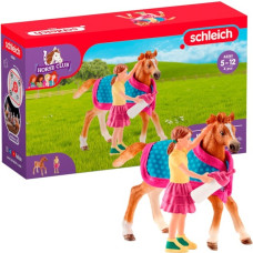 Schleich Horse Club Fohlen mit Decke, Spielfahrzeug
