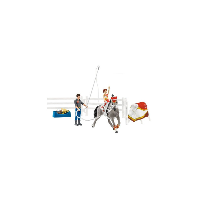 Schleich Horse Club Mias Voltigier-Reitset, Spielfigur