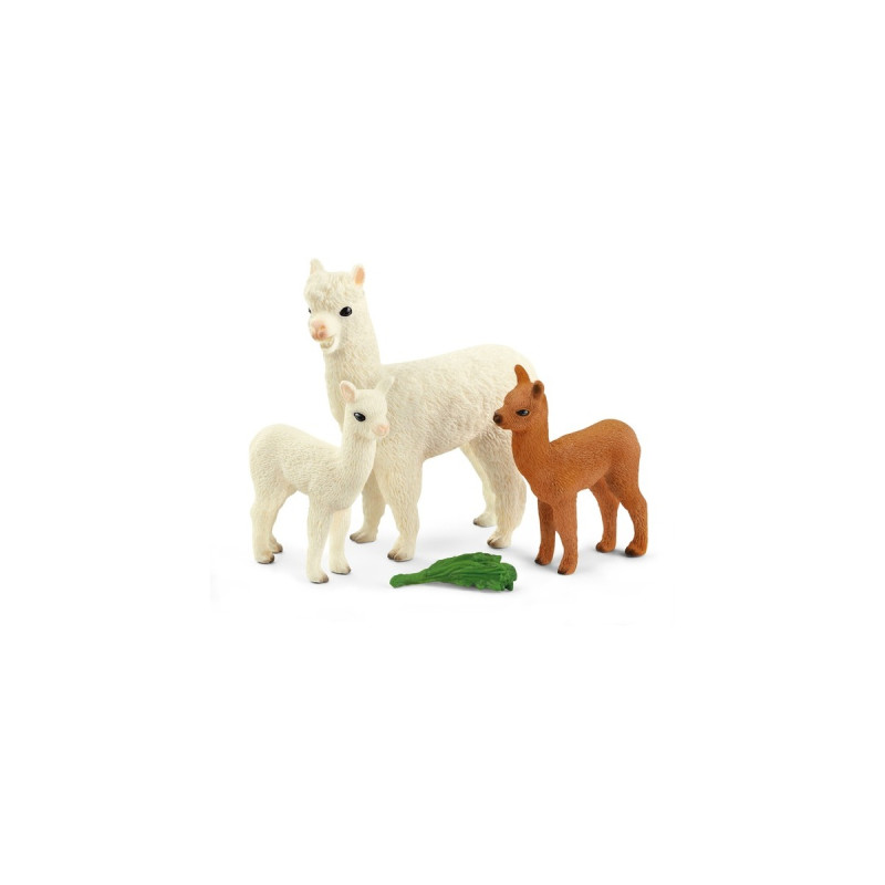 Schleich Wild Life Alpakafamilie, Spielfigur
