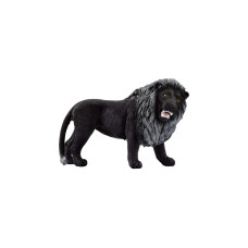 Schleich Wild Life Löwe schwarz, Spielfigur(brüllend)