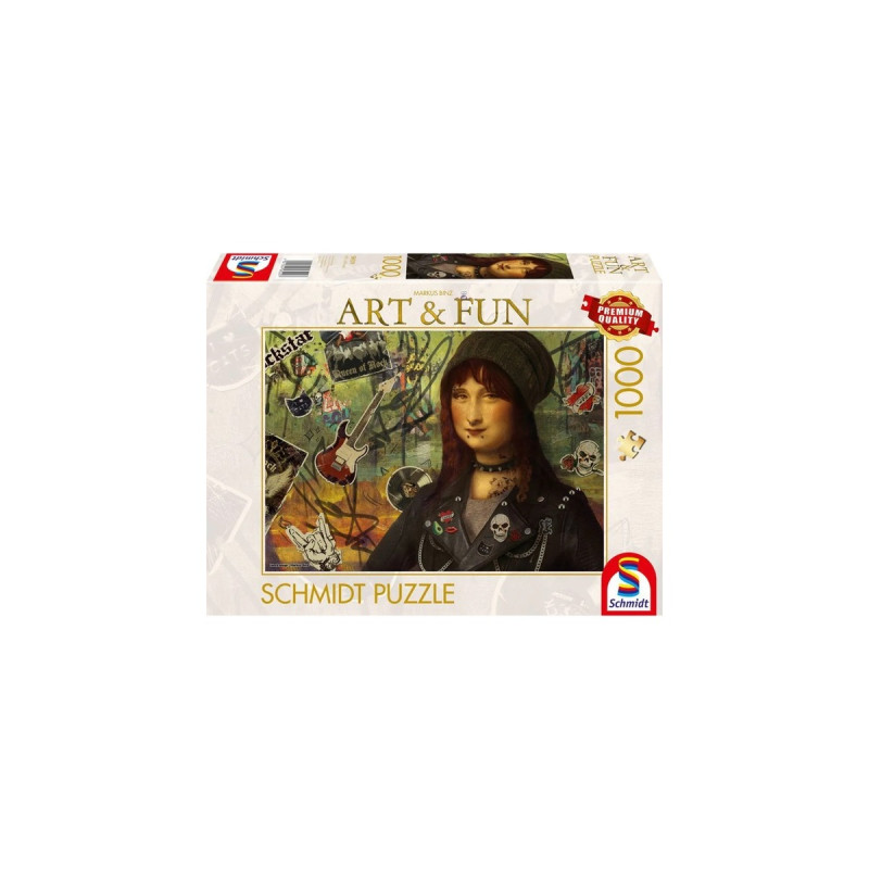 Schmidt Spiele Art & Fun Markus Binz: Mona Lisa 2024, Puzzle(1000 Teile)