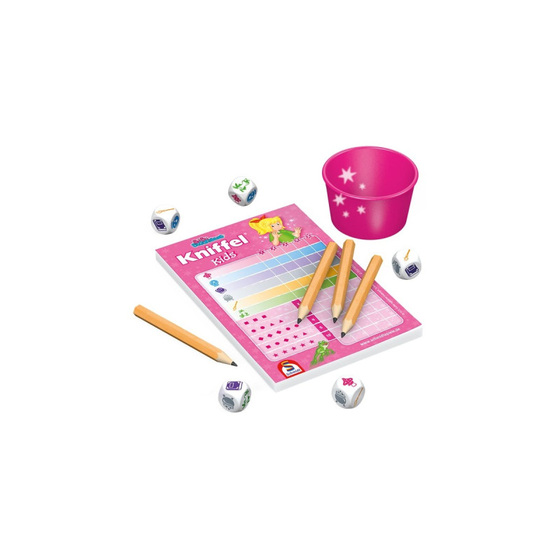 Schmidt Spiele Bibi Blocksberg, Kniffel ® Kids, Würfelspiel