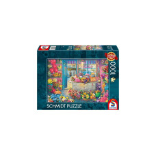 Schmidt Spiele Bunter Blumenladen, Puzzle(1000 Teile)